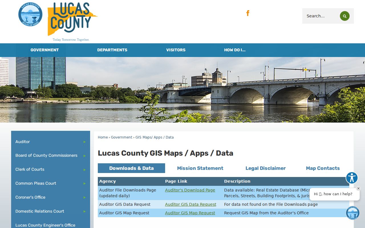 Sylvania Township street directory Lucas County GIS maps and data page