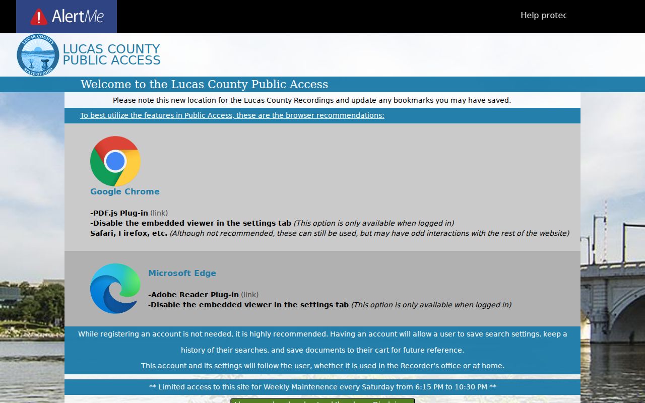 Sylvania Township residents directory Recorder grantor grantee search