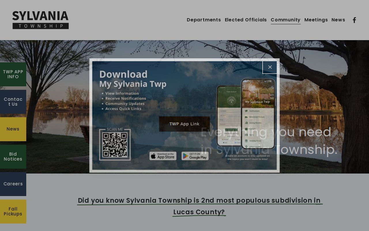 Sylvania Township ZIP code directory community and location context page